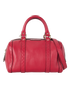 Microguccissima Small Duffle Bag, &pound;450, Handbags, Red, Leather, Front view